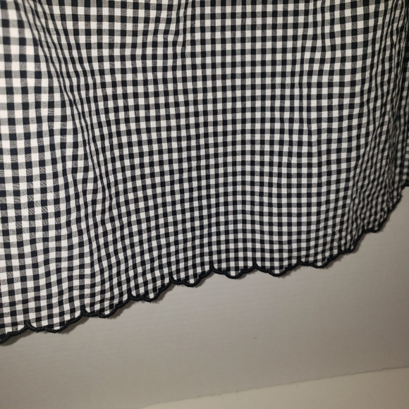 Rails Checkered Square Neck XS Top - Picture 4 of 8